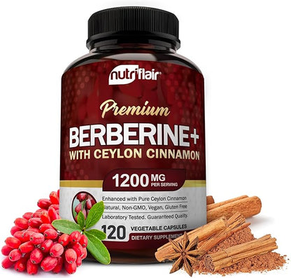 Organic Berberine with Ceylon Cinnamon