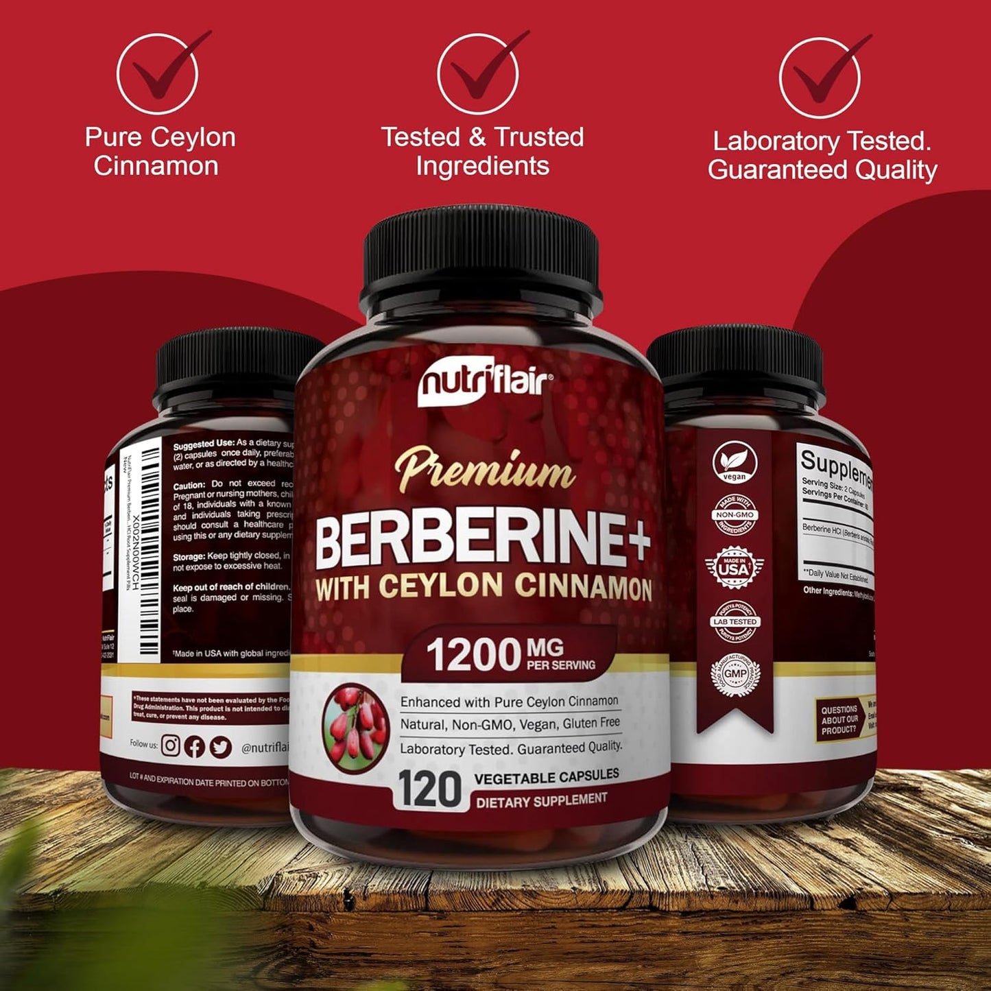 Organic Berberine with Ceylon Cinnamon
